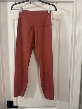 Tavi Women's High-Waist Rust/Mauve/Dusty Rose Pink Leggings